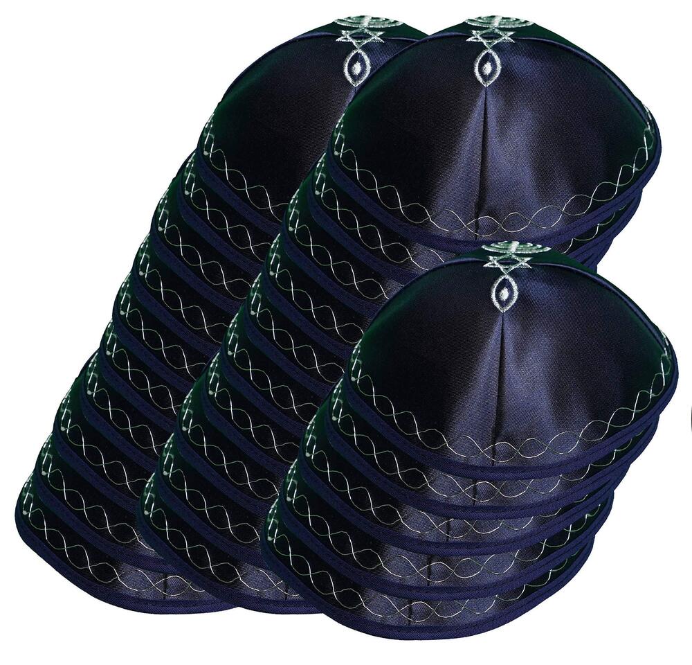 8509 Satin Set Lot Kippah Hat & Kids –Beautifully Breathable Comfy Soft